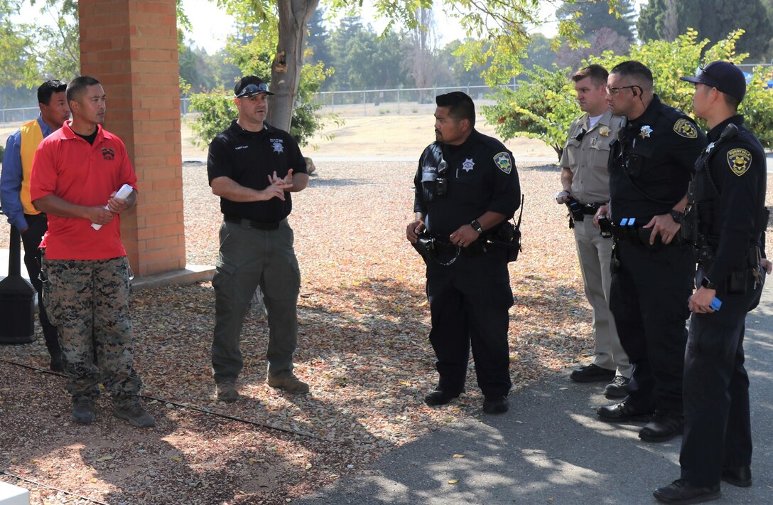 63rd Readiness Division, Santa Clara County Sheriff’s Office conduct active-shooter response training exercise