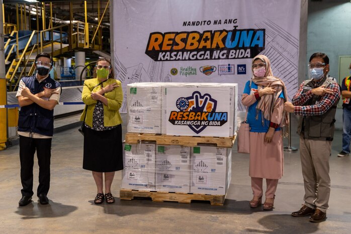U.S. Provides Additional 188,370 Pfizer-BioNTech Vaccines to the Philippines