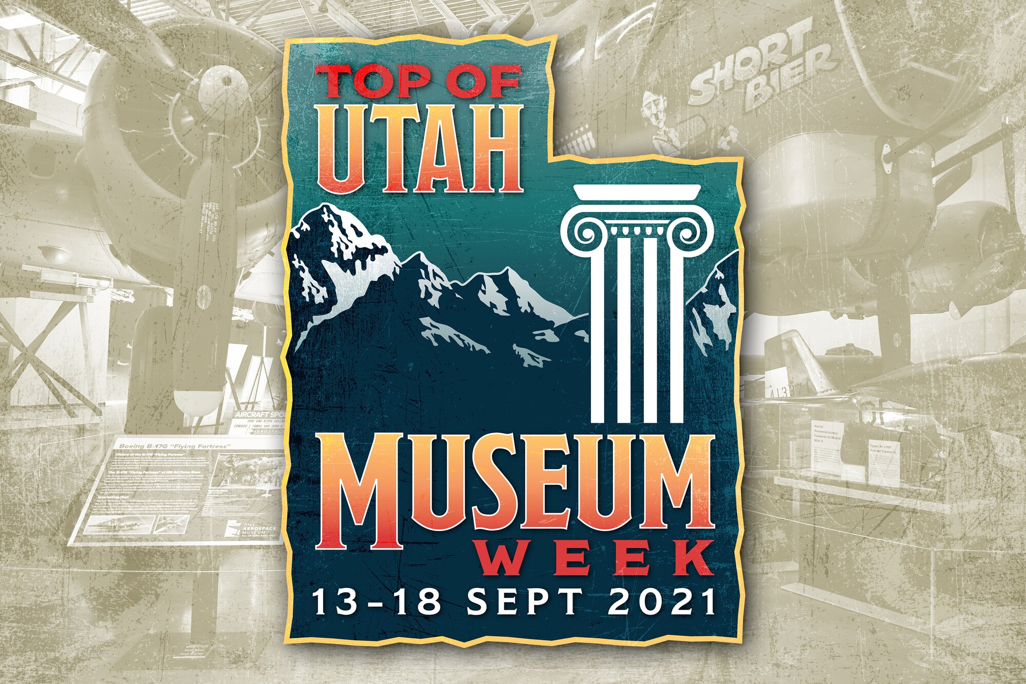 Museums across Northern Utah will be offering special programs, activities, and exhibits Sept. 13-18 to celebrate the distinctive histories preserved in our local institutions. The Hill Aerospace Museum will offer unique experiences throughout the week that will highlight the mission and history of Hill Air Force Base.