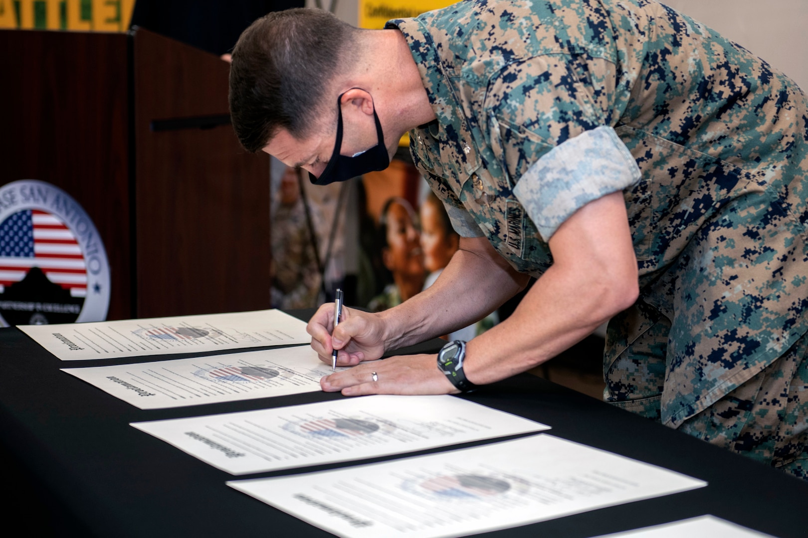JBSA leadership sign National Suicide Prevention Month proclamation