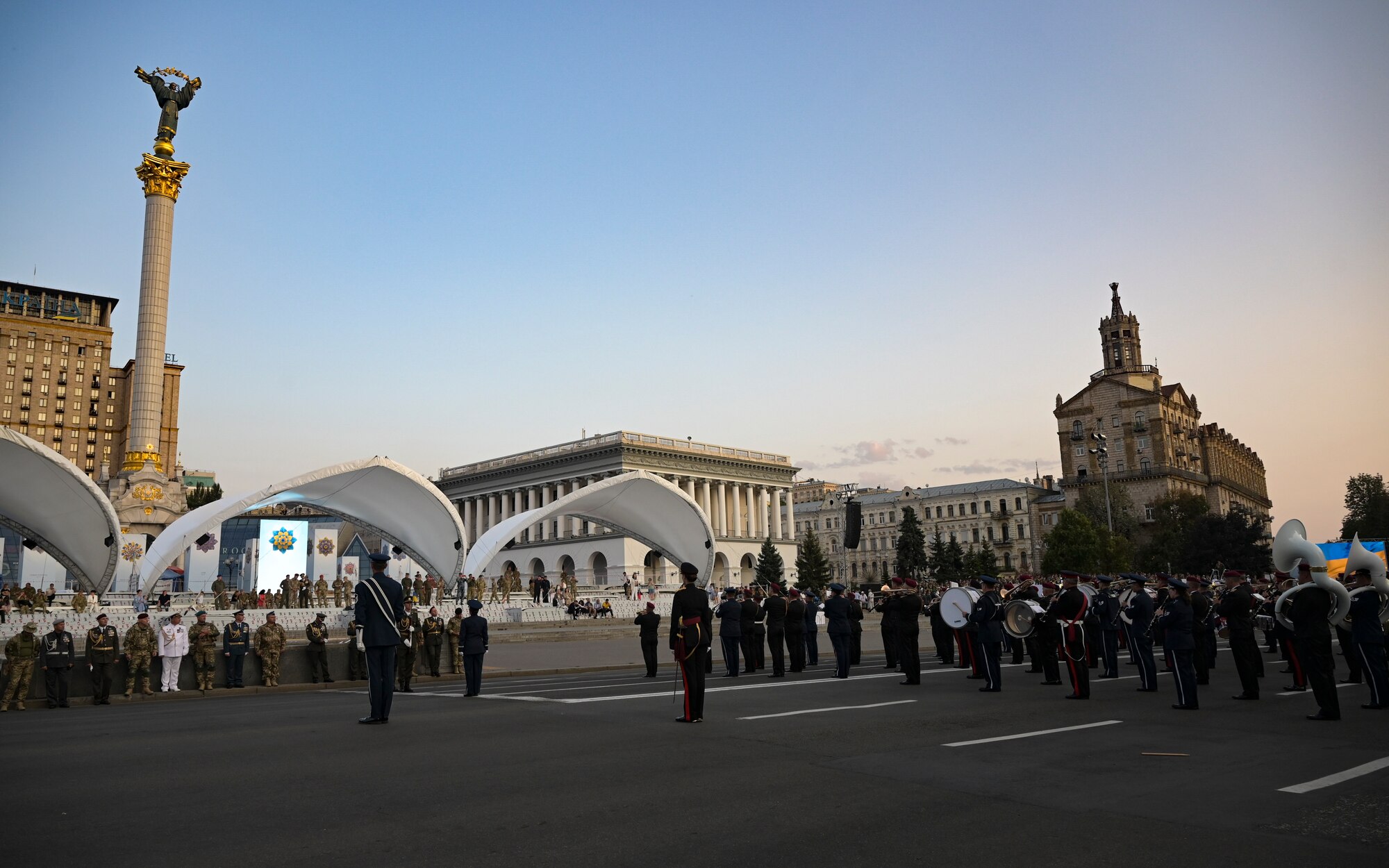 USAFE Band’s participation in Ukraine’s 30th Independence Day highlights U.S. commitment