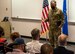 Gen. Glen VanHerck, Commander, North American Aerospace Defense Command and U.S. Northern Command, welcomes Mr. Terry Todd, Department of Homeland Security's Federal Coordinator at Holloman AFB; Mr. Joe Parente, Department of State Team Lead; Rep. Melanie Stansbury (D-NM-1) and Rep Yvette Herrell (R-NM-2), to Task Force - Holloman as part of a tour to see housing facilities and other support functions for the Afghan evacuees at Holloman Air Force Base, New Mexico, Sept. 7, 2021. (U.S. Air Force photo by Staff Sgt. Kenneth Boyton)