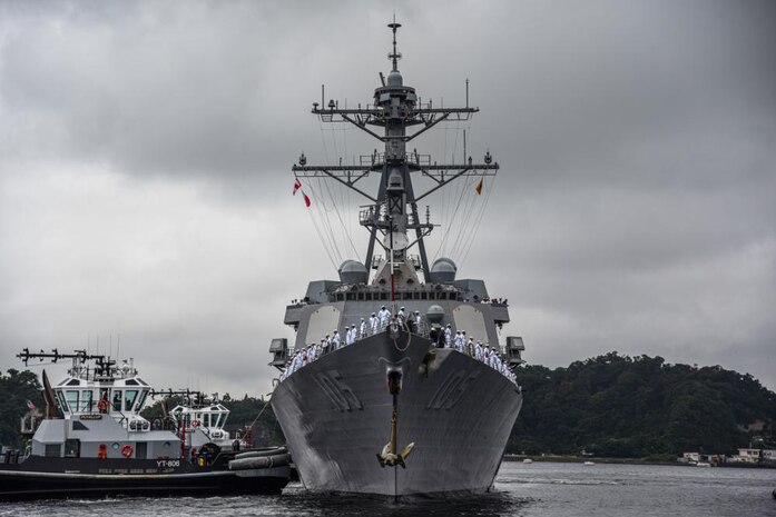 USS Dewey arrives in Japan, joins 7th Fleet forces