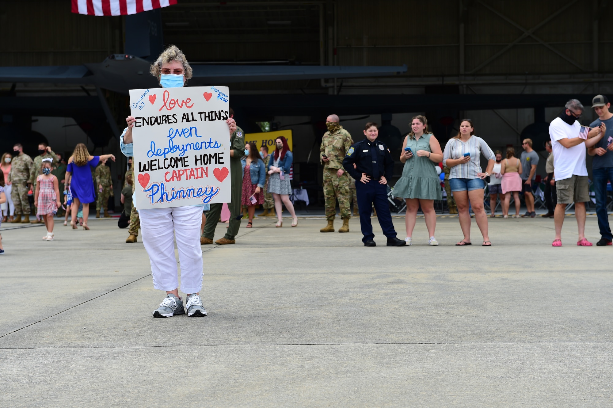 Photo of people on a flightline