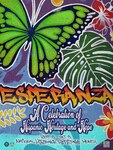 A  multicolored poster with the words: : Esperanza: A Celebration of Hispanic Heritage and Hope.