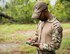 Staff Sgt. Somalier Vierra-Martinez, 2nd Security Forces Squadron installation patrolman, plots a point using a compass at Barksdale Air Force Base, Louisiana, Aug. 30, 2021.