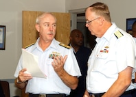 RDML Richard Bennis & ADM James Loy