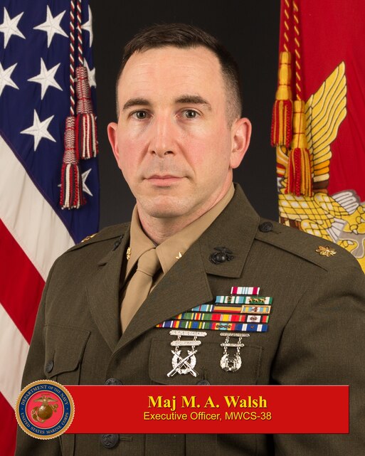 Major Michael A. Walsh > 3rd Marine Aircraft Wing > Biography