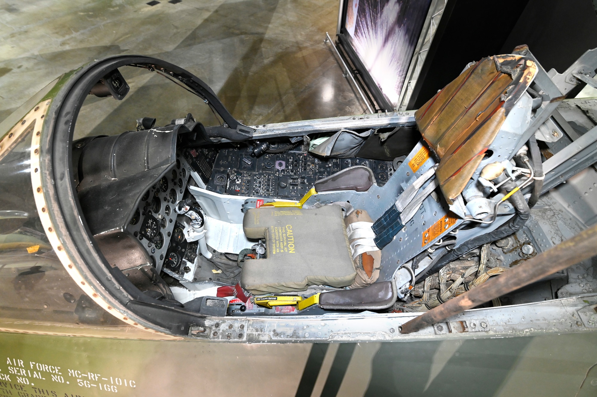 McDonnell RF-101C Voodoo cockpit view