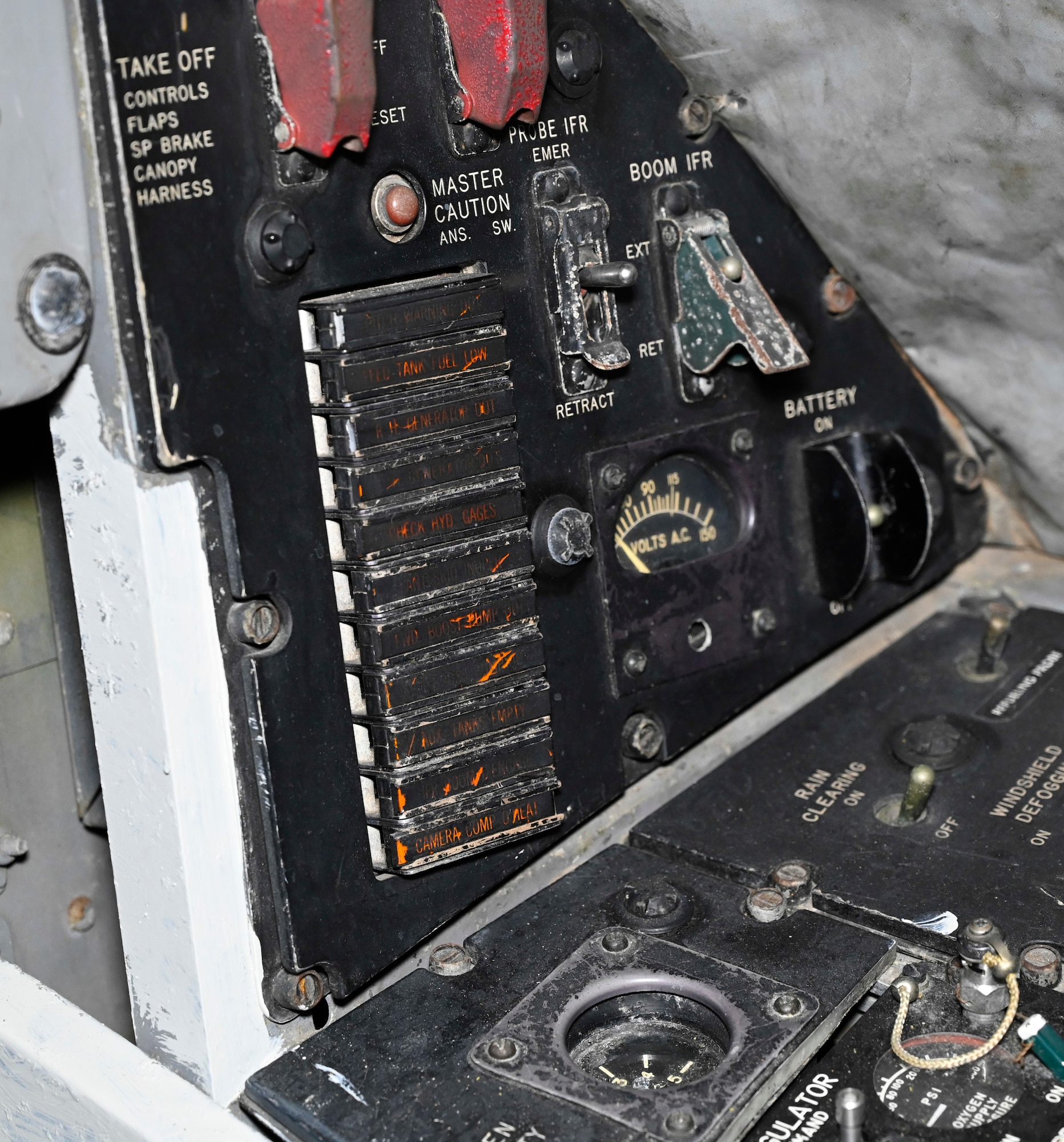 McDonnell RF-101C Voodoo cockpit view