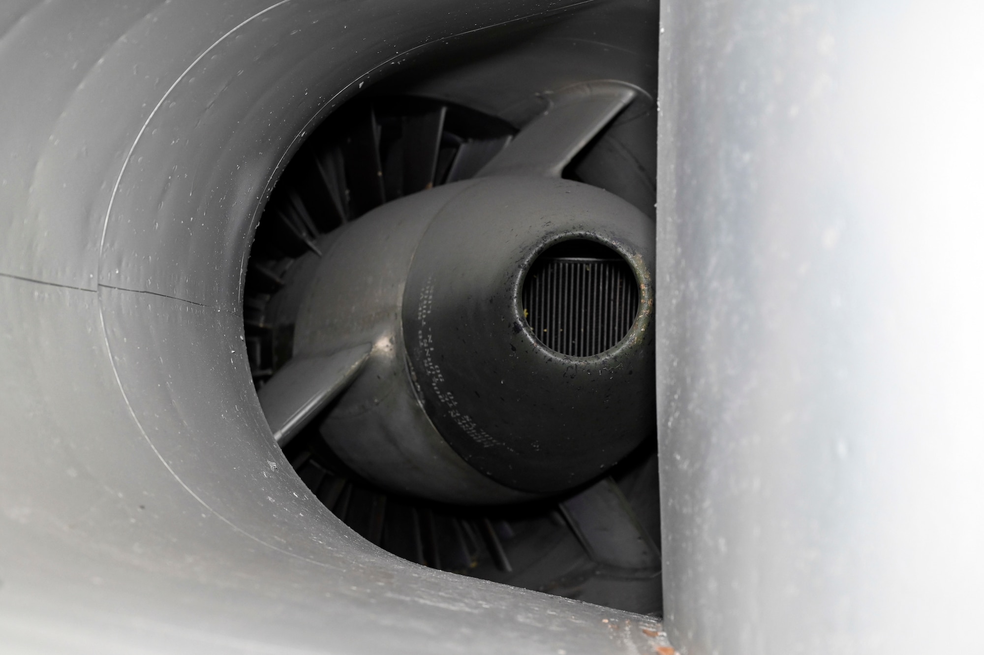 McDonnell RF-101C Voodoo right engine intake view.