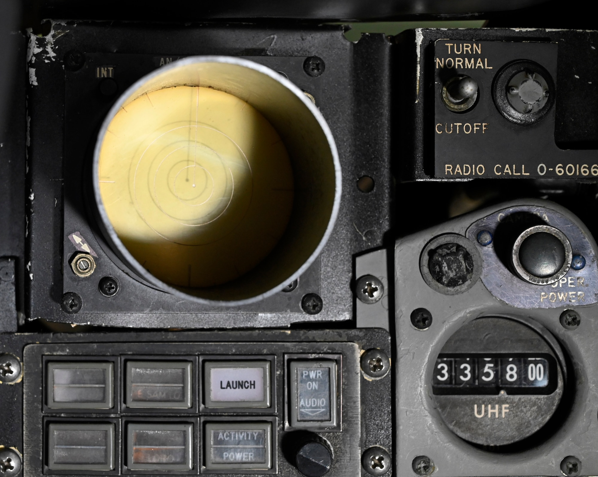 cockpit views of the McDonnell RF-101C Voodoo