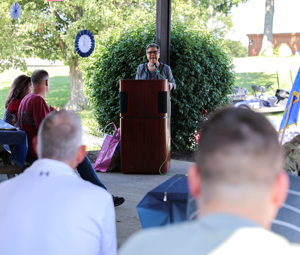 The days event's theme, "Diversity of Hearts and Minds, featured a guest speaker, live music, the 5K run, service booths from across the organization, and a USO-sponsored lunch.