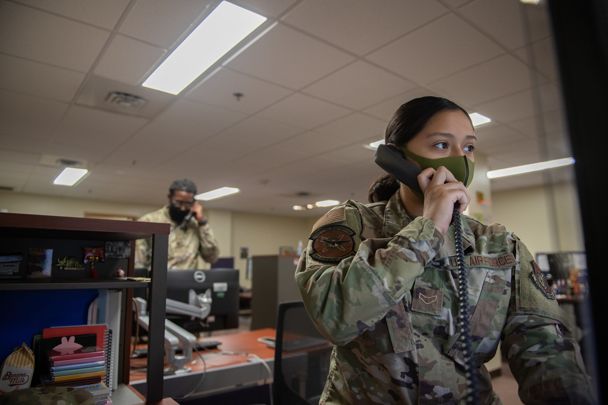 Photo of knowledge management center Airman