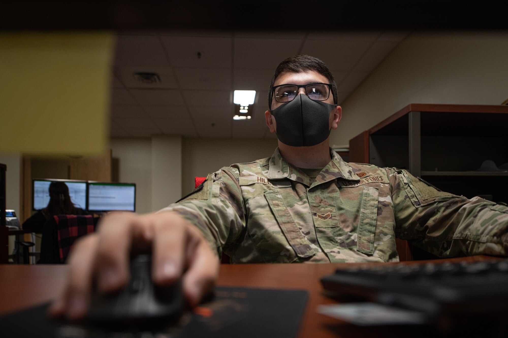 Photo of knowledge management center Airman