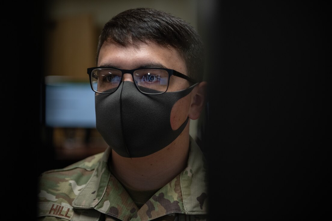 Photo of knowledge management center Airman