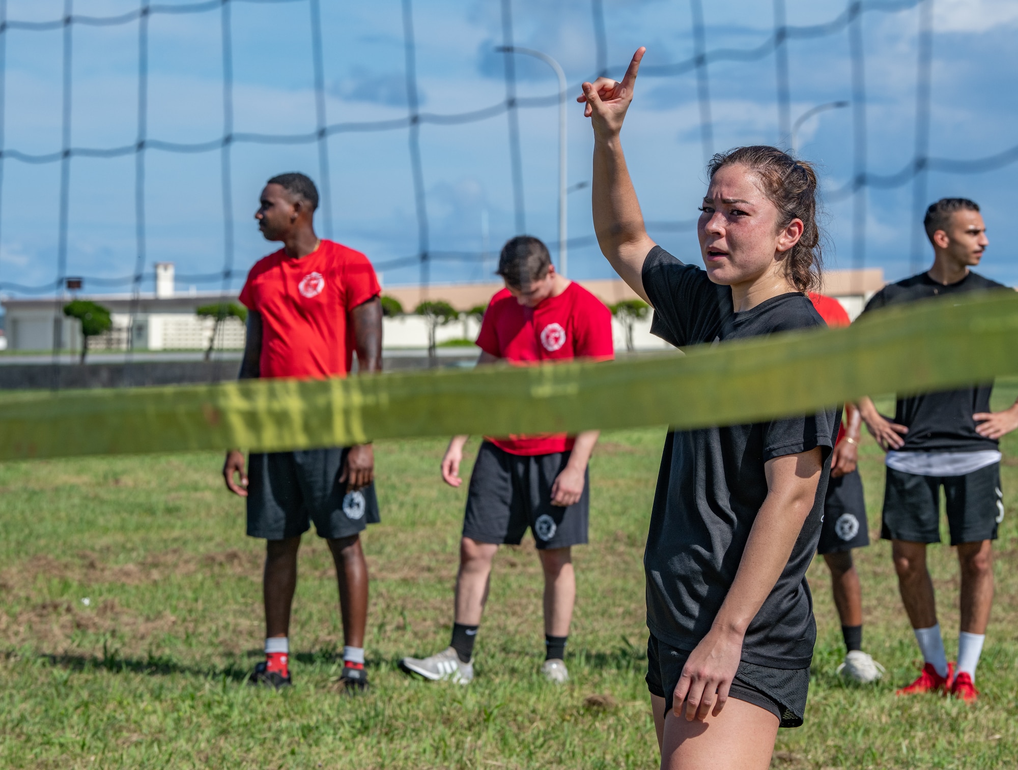 Kadena's first responders compete in Battle of the Badges games.