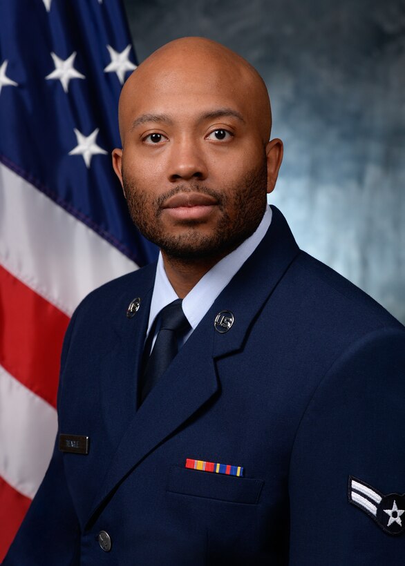 Official portrait of SrA Ricky Teagle