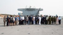 USS Hershel “Woody” Williams Arrives in Angola