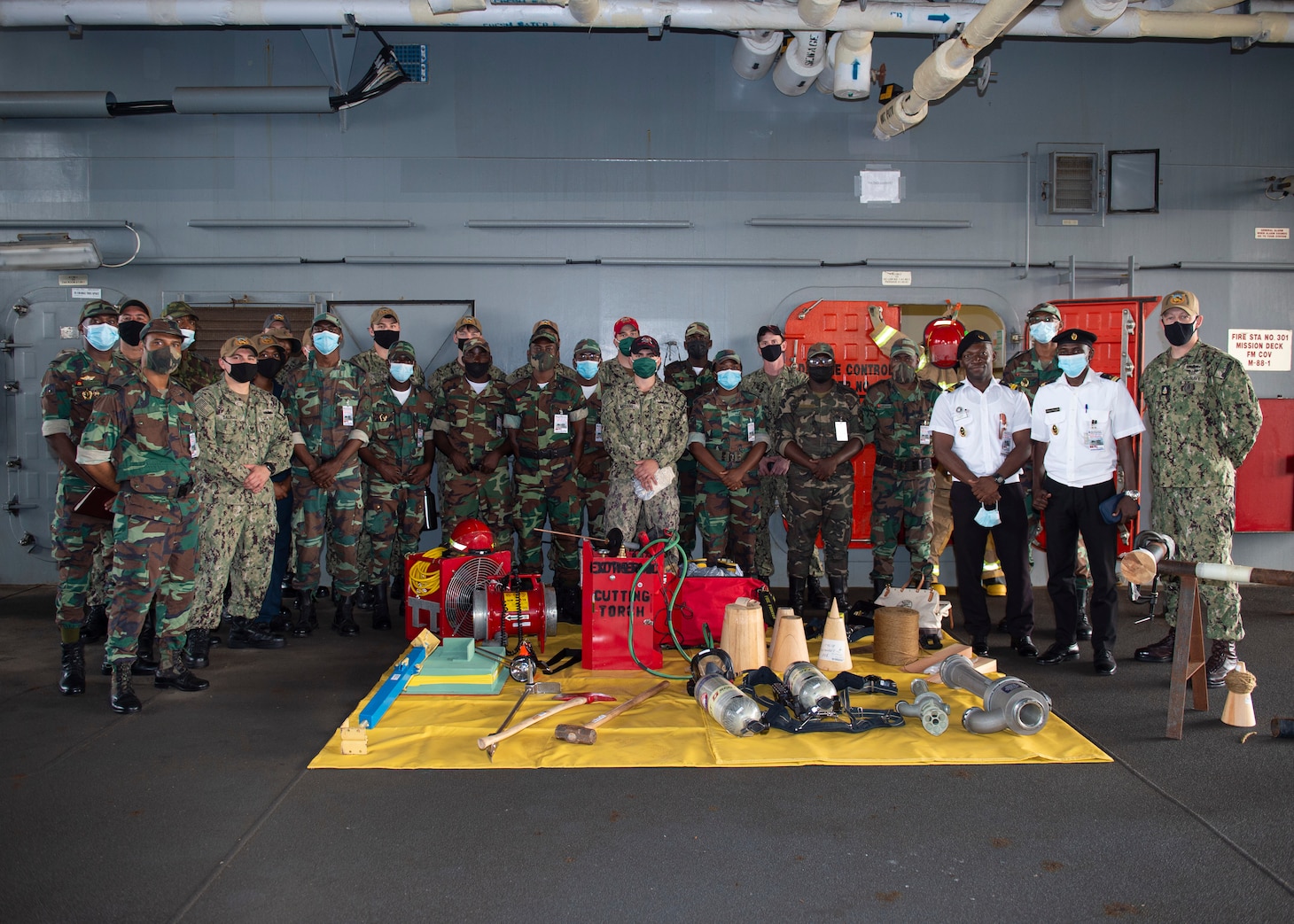 USS Hershel “Woody” Williams Arrives in Angola