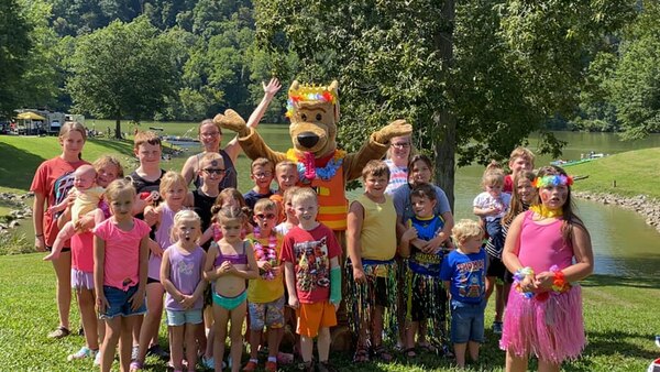 “Bobber’s” Birthday at Bulltown Campgrou