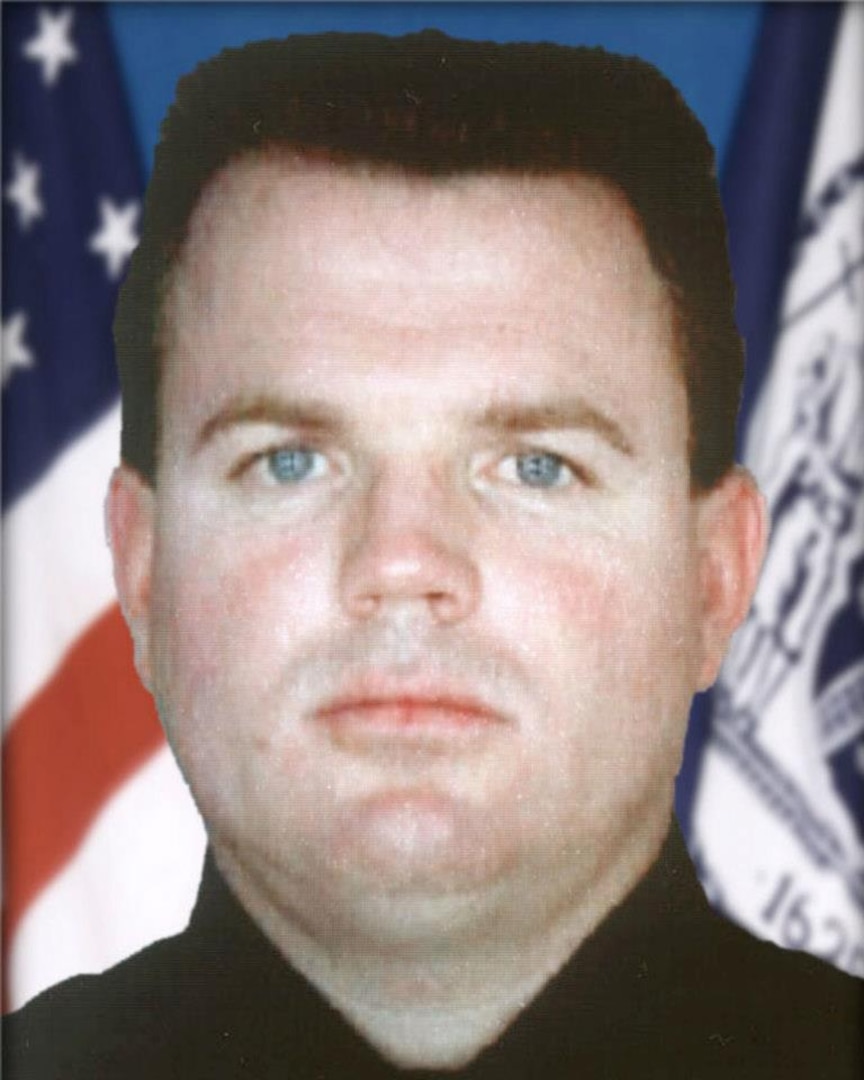 Official New York Police Department photograph of Officer Vincent G. Danz. (NYPD photo)