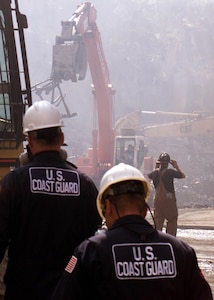 CG Atlantic Strike Team at Ground Zero