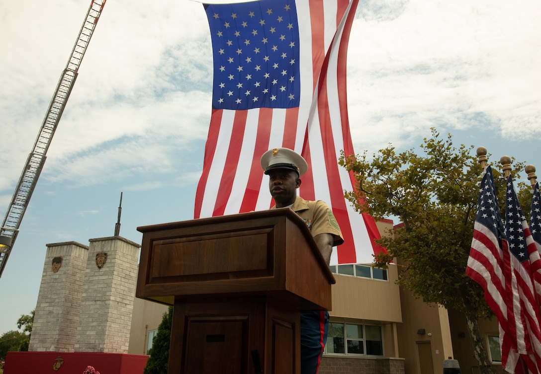 6th Communication Battalion 9/11 Remembrance Ceremony