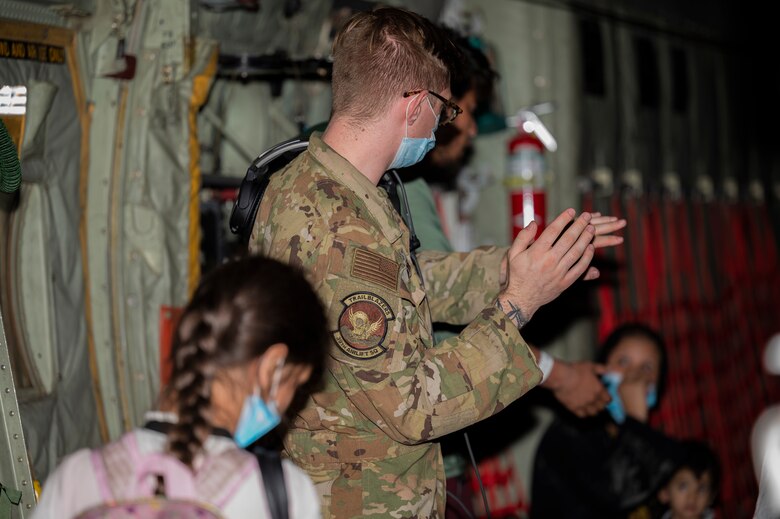 Dyess AFB Supports Operation Allies Welcome in National Effort