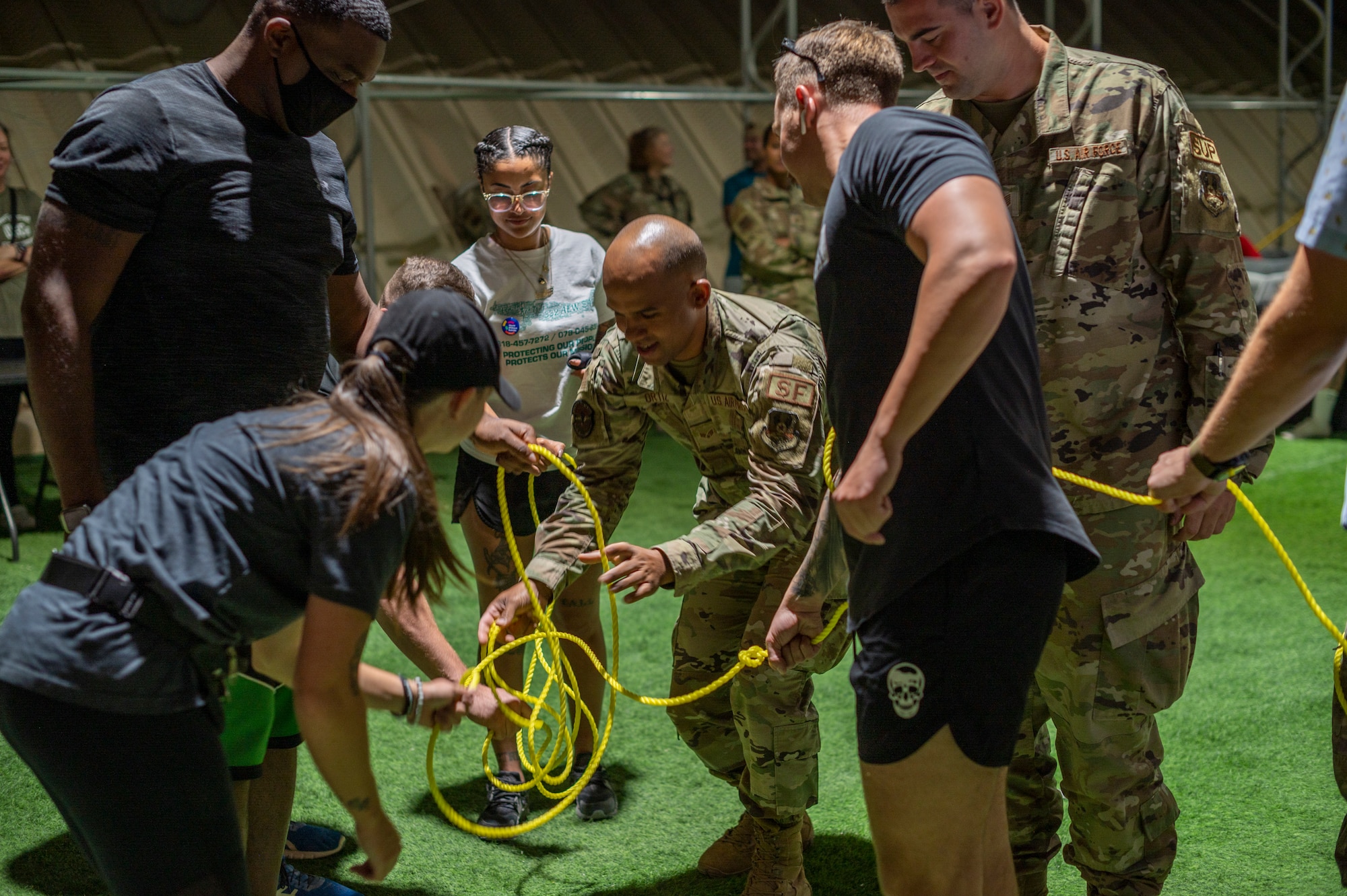 Suicide Prevention Awareness Month stresses the importance of mental health and encourages individuals to seek help if they need it. (U.S. Air Force photo by Senior Airman Karla Parra)