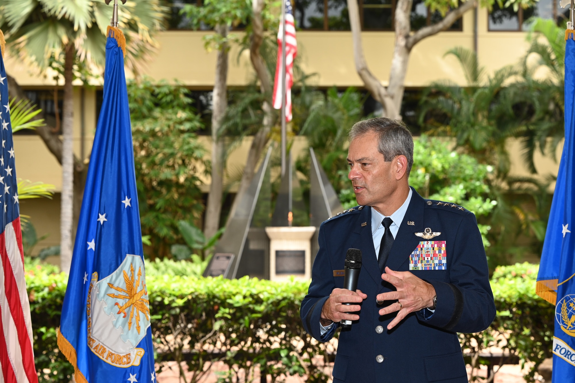 Photo of U.S. Air Force Gen. Ken Wilsbach, Pacific Air Forces commander