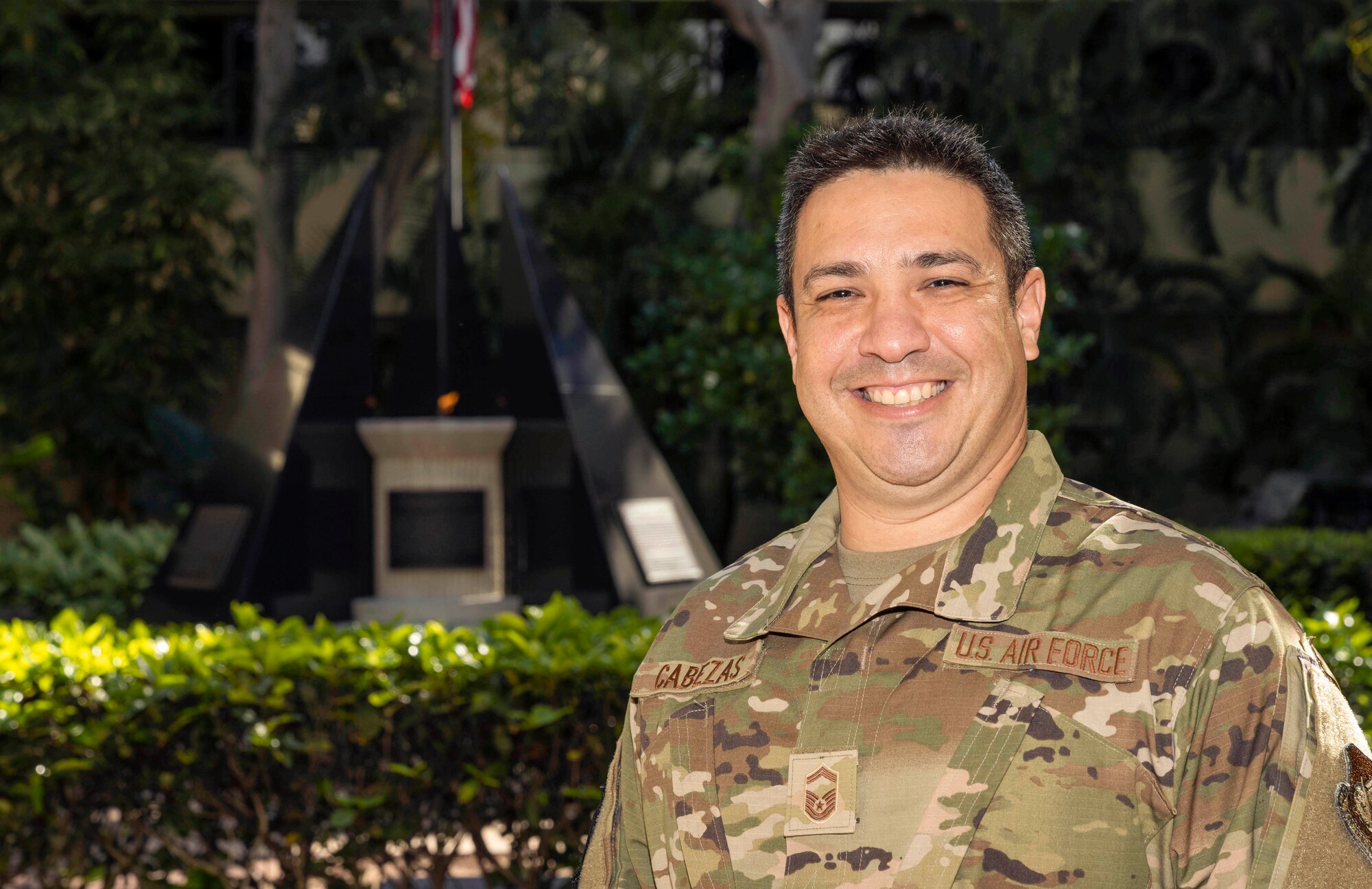 Photo of U.S. Air Force Senior Master Sgt. Ricardo Cabezas