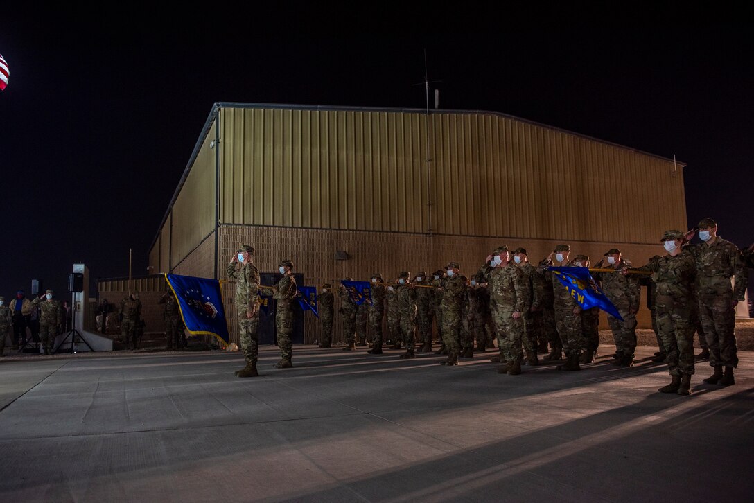 This 9/11 memorial event marks the 20th anniversary of the attacks to the World Trade Center and the Pentagon, as well as the plane that crashed in Shanksville, Pennsylvania on September 11, 2001. (U.S. Air Force photo by Senior Airman Kylie Barrow)
