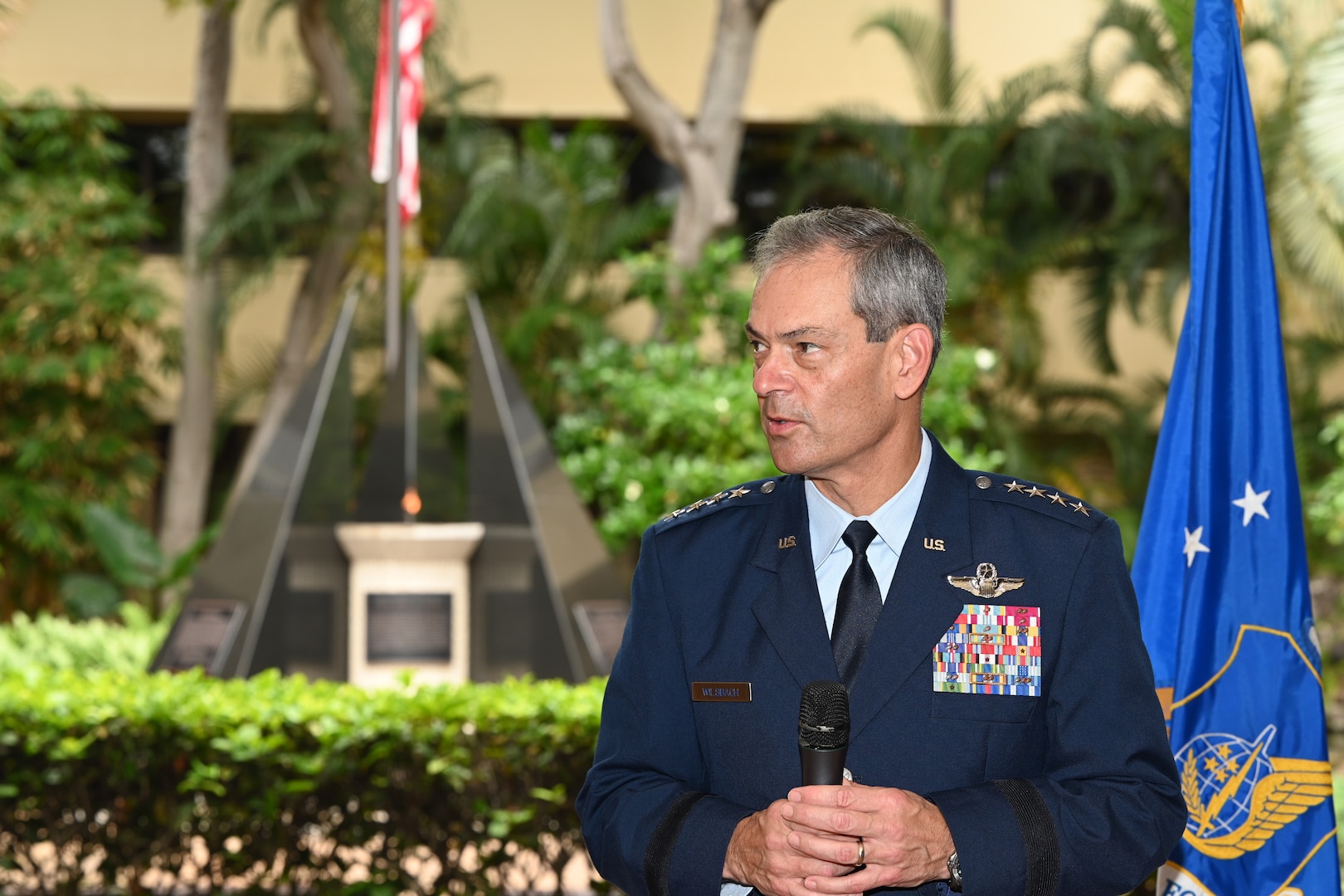 Photo of U.S. Air Force Gen. Ken Wilsbach, Pacific Air Forces commander