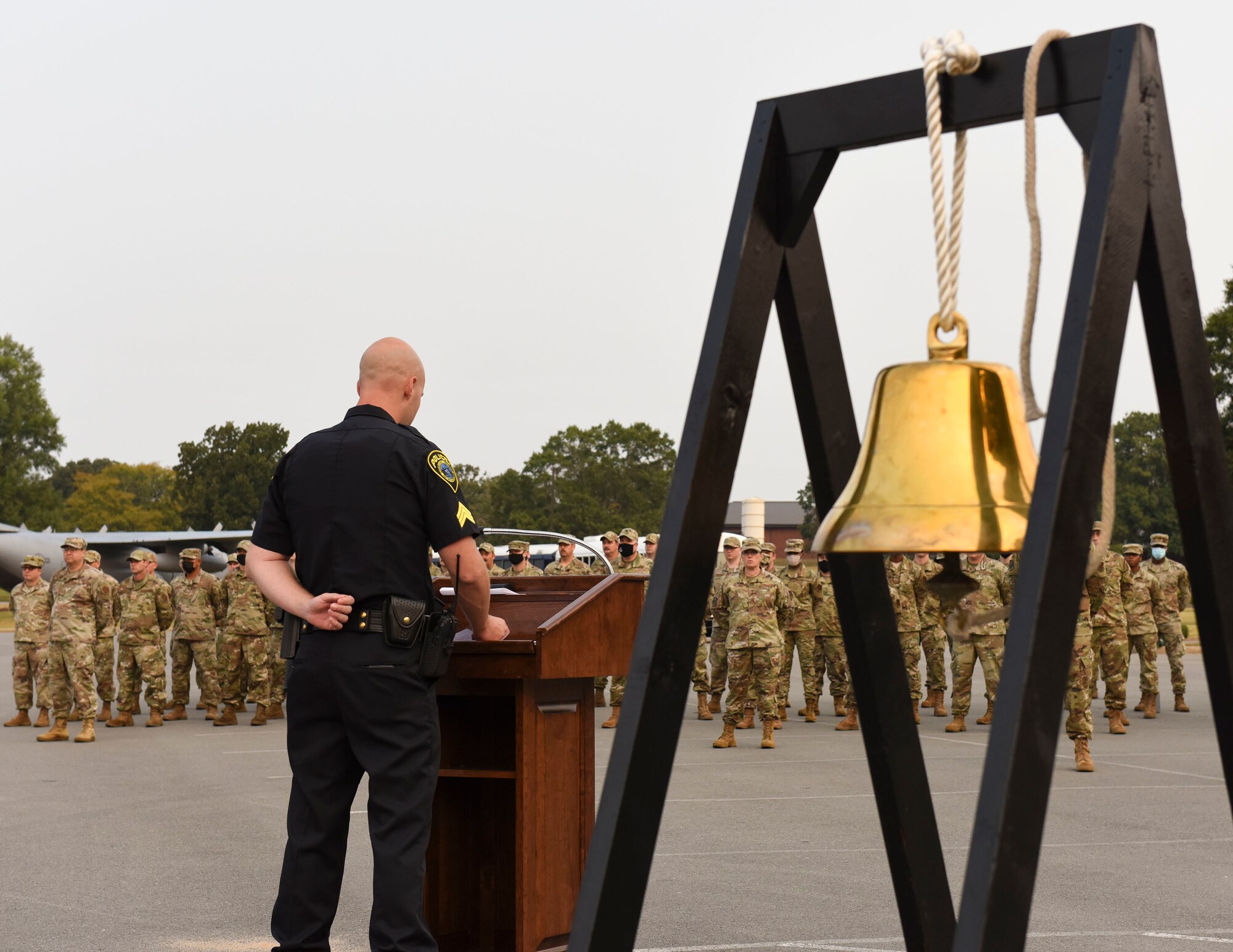 The 189th Airlift Wing, Cabot Police Department and Cabot Fire Department participated in a 9/11 Remembrance Ceremony commemorating the 20-year anniversary of those who perished in the 9/11 attacks.