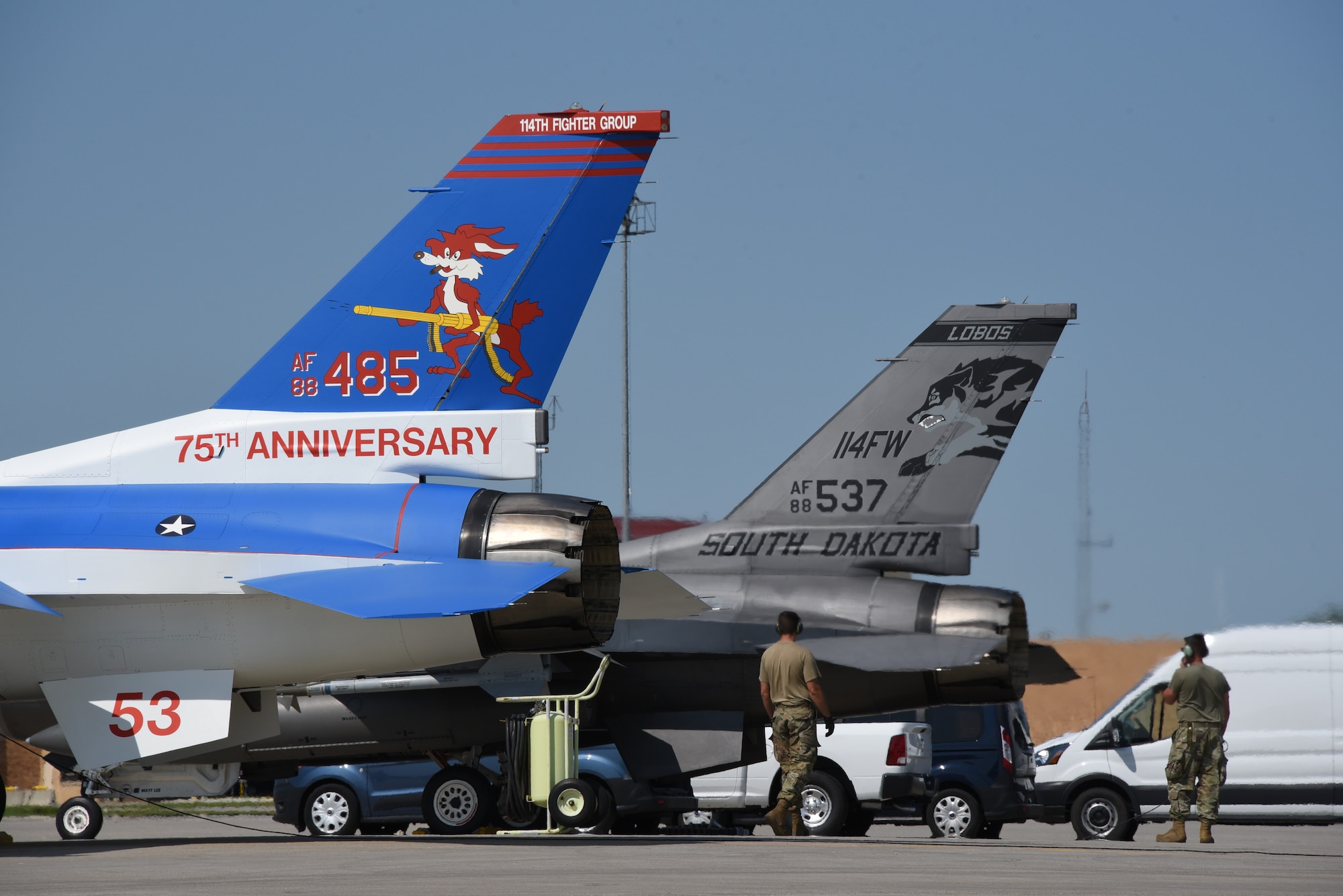 South Dakota ANG heritage F-16