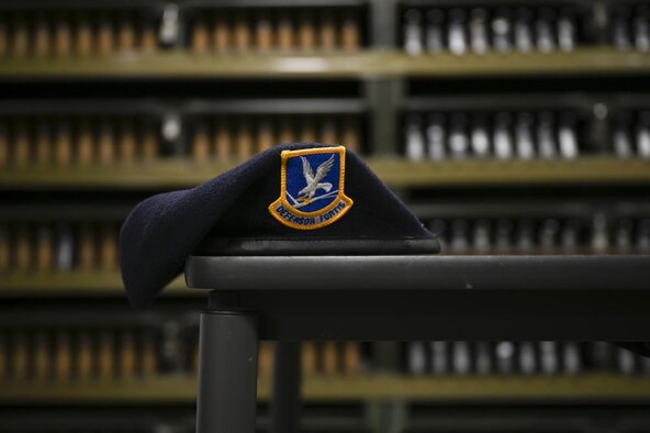 Defensor Fortis, or defenders of the force, is the motto all U.S. Air Force Security Forces airmen live by. Security forces airmen defend the force at numerous bases, domestic and abroad. (U.S. Air Force photo by Airman 1st Class Viviam Chiu)