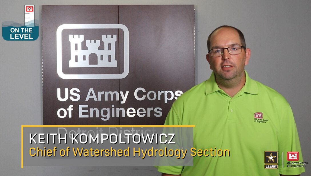 Great Lakes Watershed Hydrology Chief Keith Kompoltowicz talks through interpreting the Detroit District’s most popular product, the Great Lakes water levels monthly bulletin.