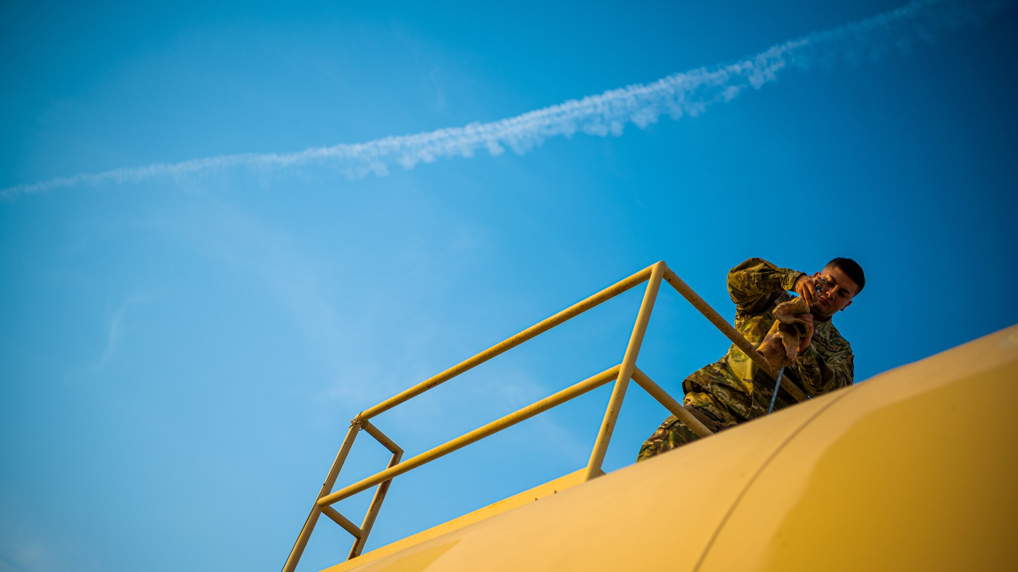 During their deployment rotation, the 380th Expeditionary Logistics Readiness Squadron Fuels Flight oversaw the throughput of 86.5 million gallons, maintaining the Department of Defense’s largest tactical fuel site.