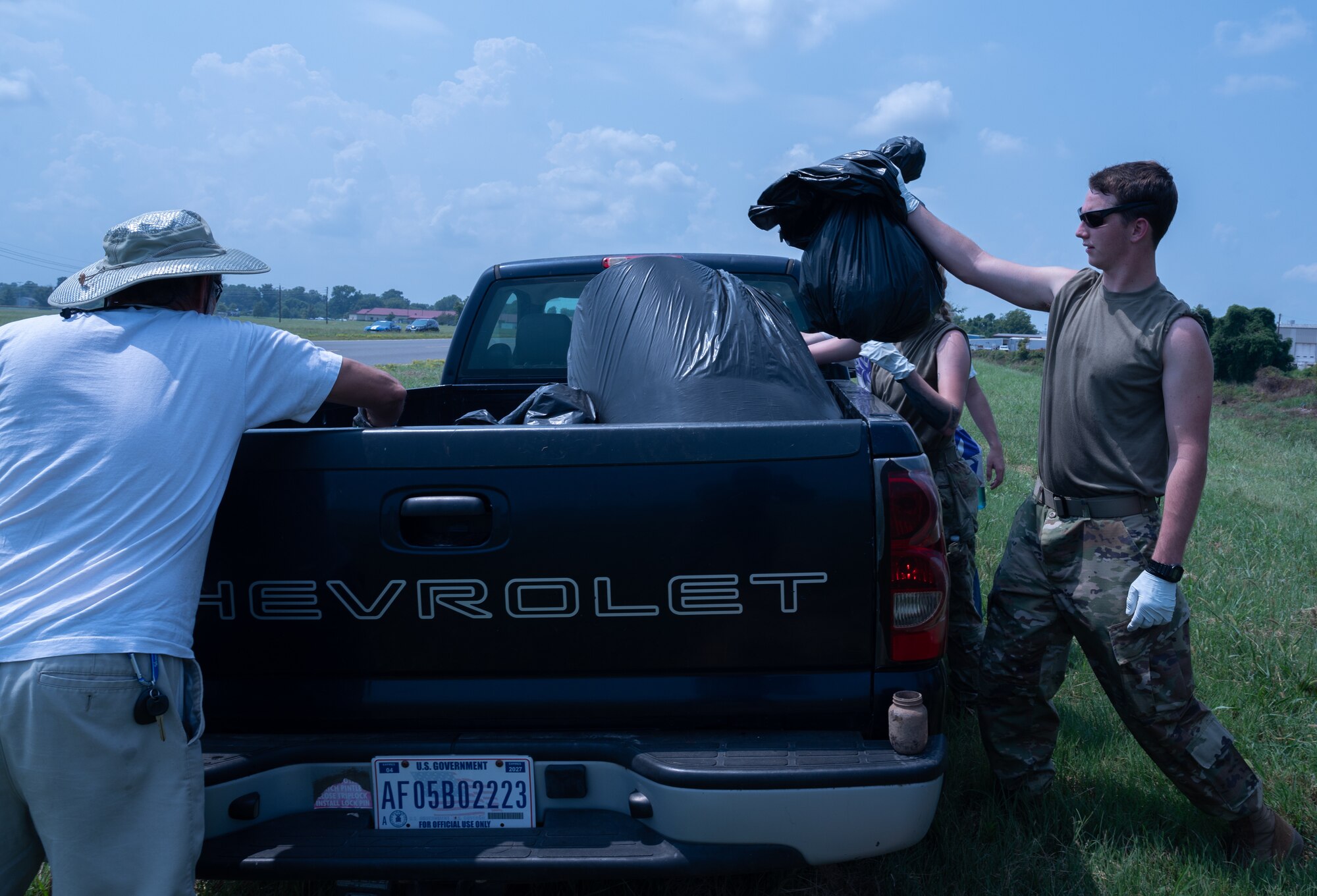 Bayou Clean-up is a volunteer opportunity for members of the 2nd BW to pick up litter on Barksdale AFB.