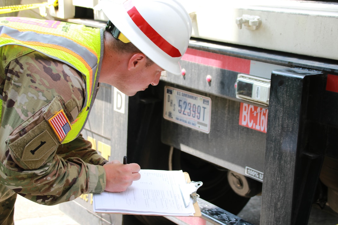 Capt. Aaron Miley from Honolulu District, support the Federal Emergency Management Agency (FEMA) assigned Temporary Emergency Power Mission as part of the U.S. Army Corps of Engineers Hurricane Recovery mission in southeastern Louisiana.