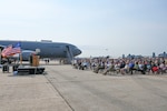 The 157th Air Refueling Wing names their 12 new KC-46 aircraft in honor of the 10 counties of New Hampshire and the two towns adjacent to the base, at Pease Air National Guard Base, New Hampshire, Sept. 12, 2021.