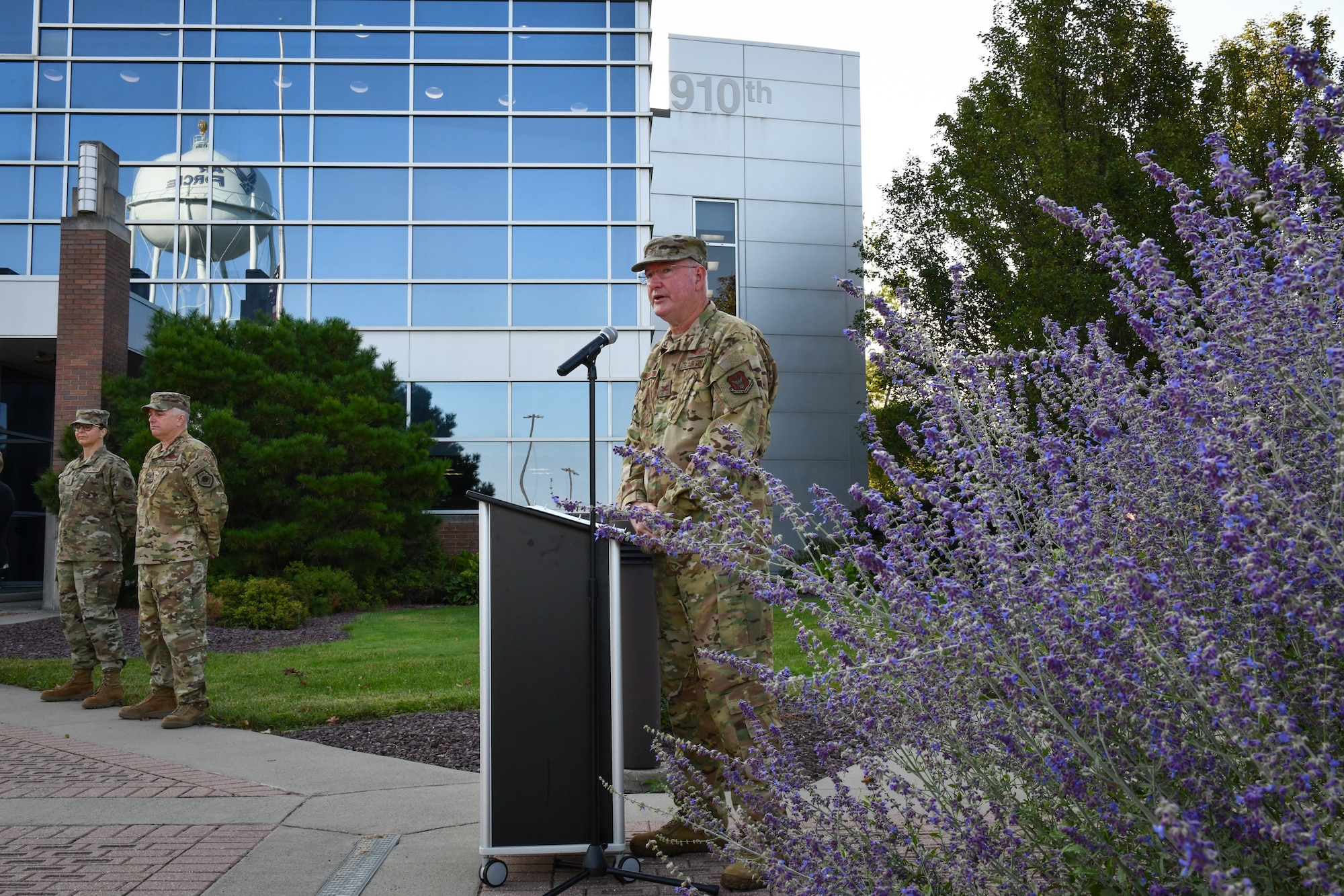 Youngstown Air Reserve Station held a ceremony to commemorate the 20th anniversary of 9/11.
