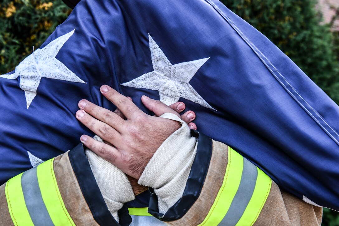 Youngstown Air Reserve Station held a ceremony to commemorate the 20th anniversary of 9/11.