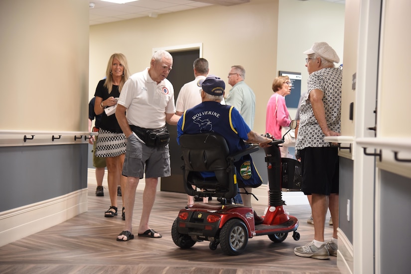 New Michigan Veteran Homes at Grand Rapids Home Hosts Community