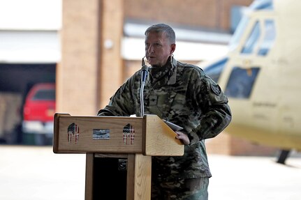 Kansas City area Army Reserve aviation hangar dedicated to fallen Soldier