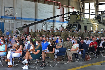 Kansas City area Army Reserve aviation hangar dedicated to fallen Soldier