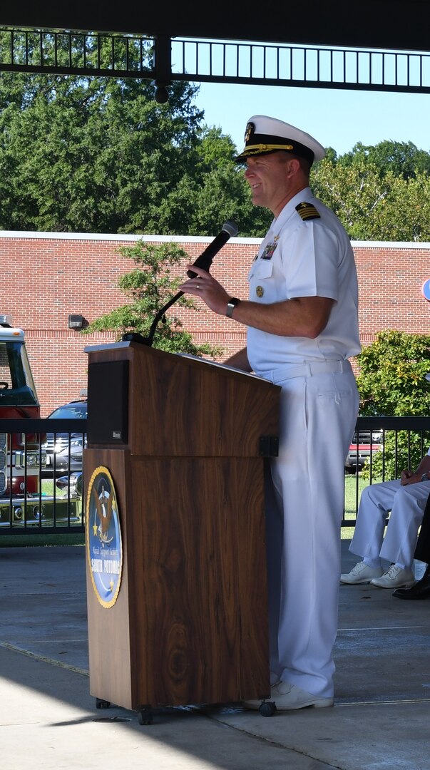 IMAGE: Naval Support Activity South Potomac Commanding Officer Capt. Todd Copeland shares his memories of Sept. 11, 2001, nearly 20 years to the day of the tragic attacks.