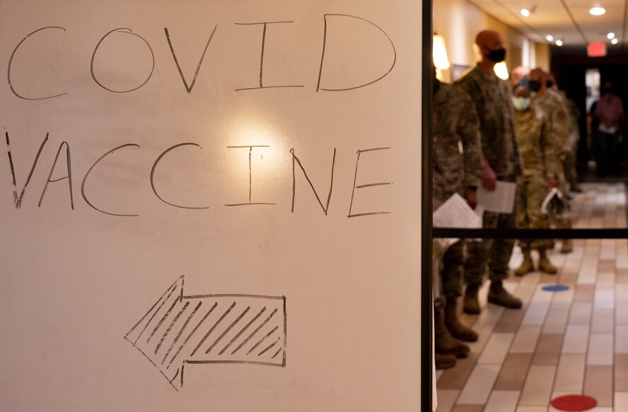 Vaccinations will help ensure service members’ health and safety while preserving the department’s readiness and ability to execute worldwide air and space forces missions, according to department leaders.