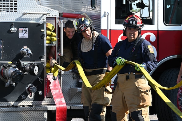 KAFB Firefighters conduct training for real world incidents